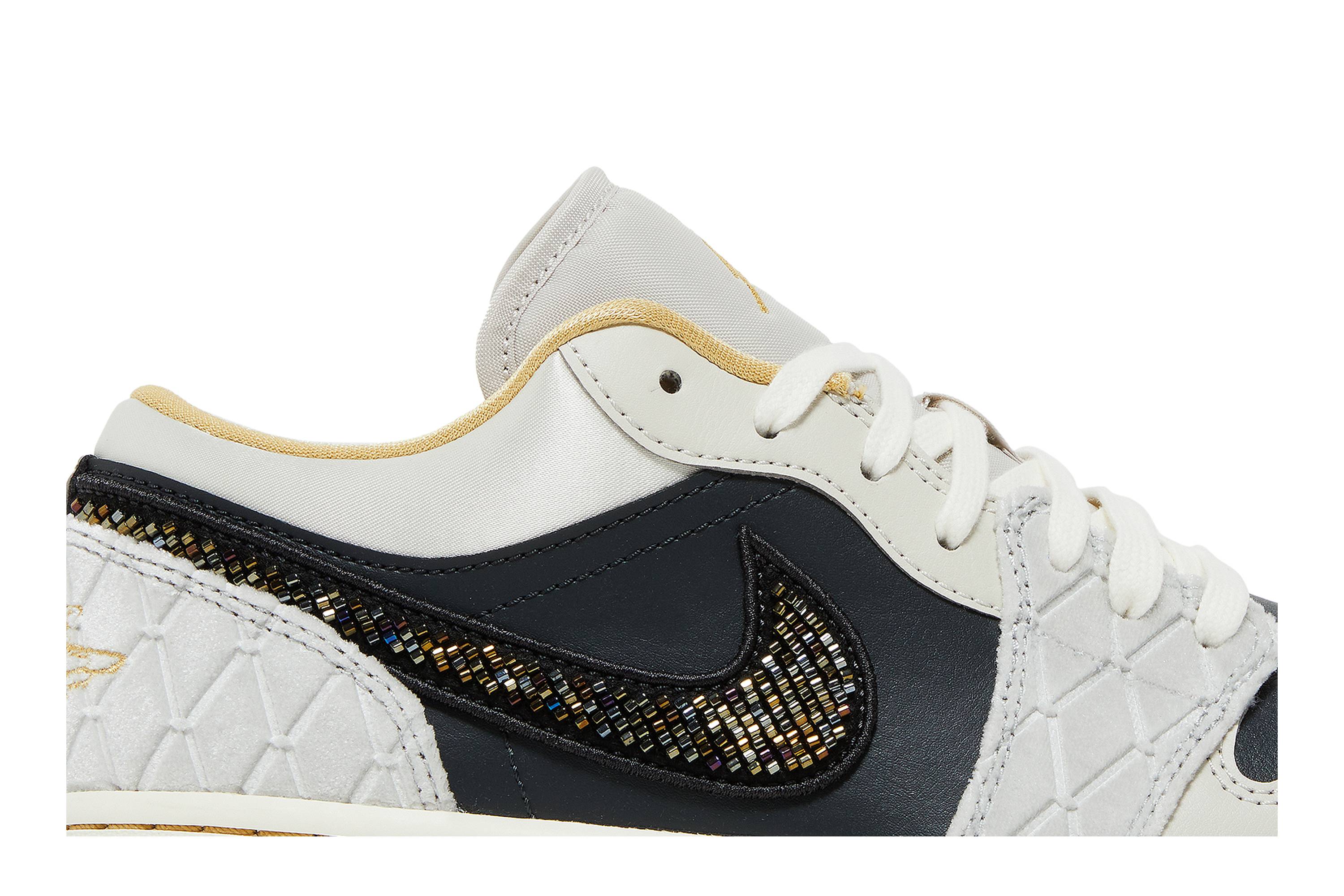 Air Jordan 1 Low ‘Beaded Swoosh’ DV1762-001