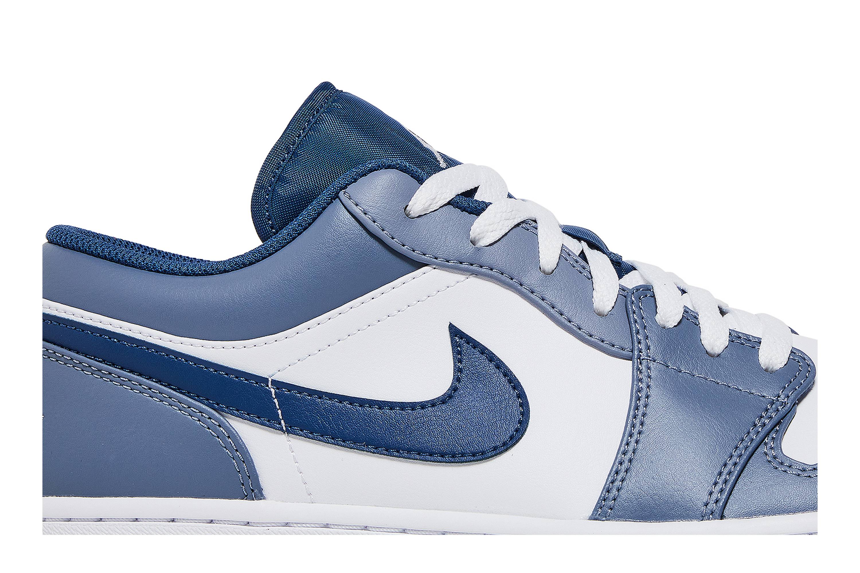 Air Jordan 1 Low ‘Steel Blue’ 553558-414