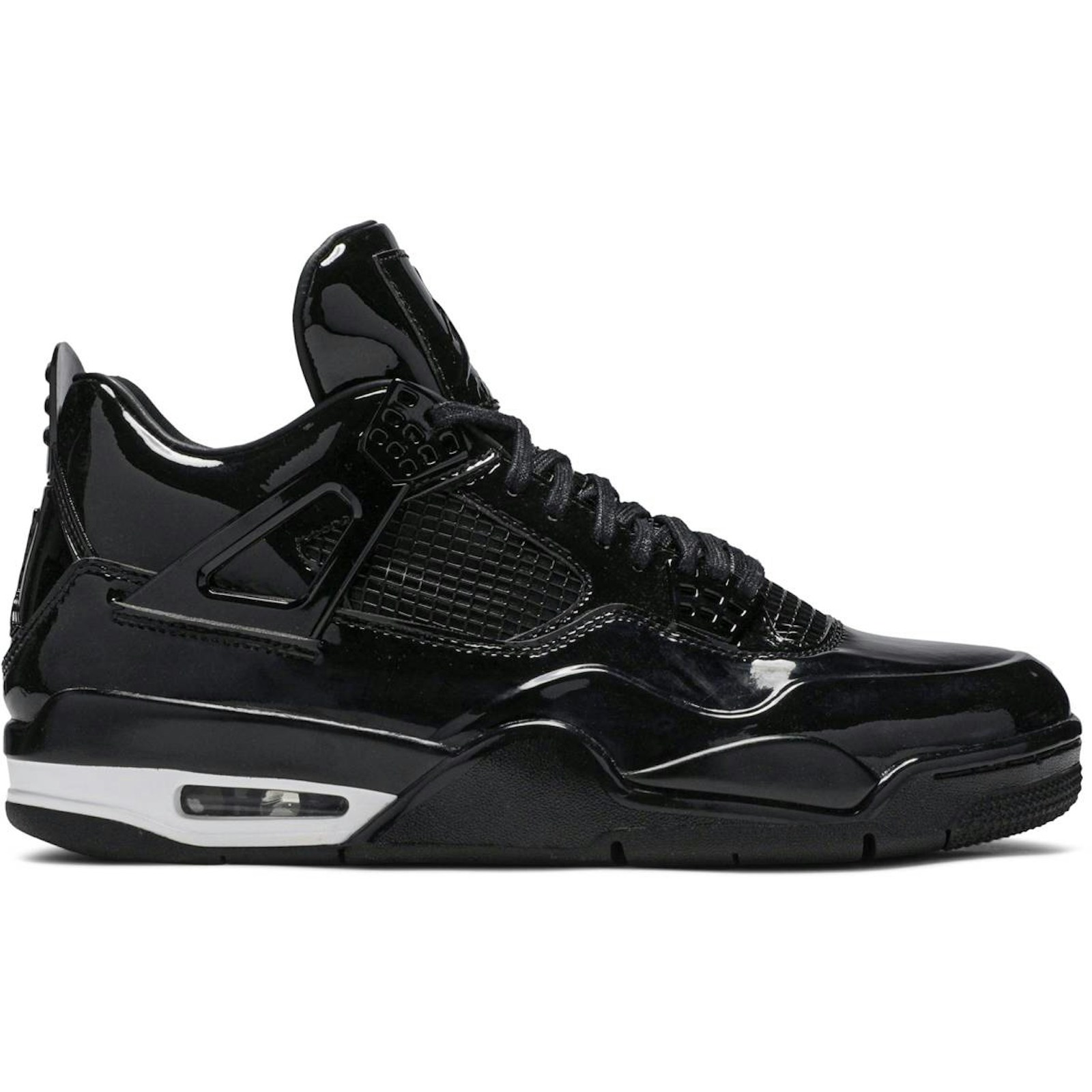Air Jordan 4 Retro 11Lab4 'Black Patent Leather' 719864-010 Trjesse store