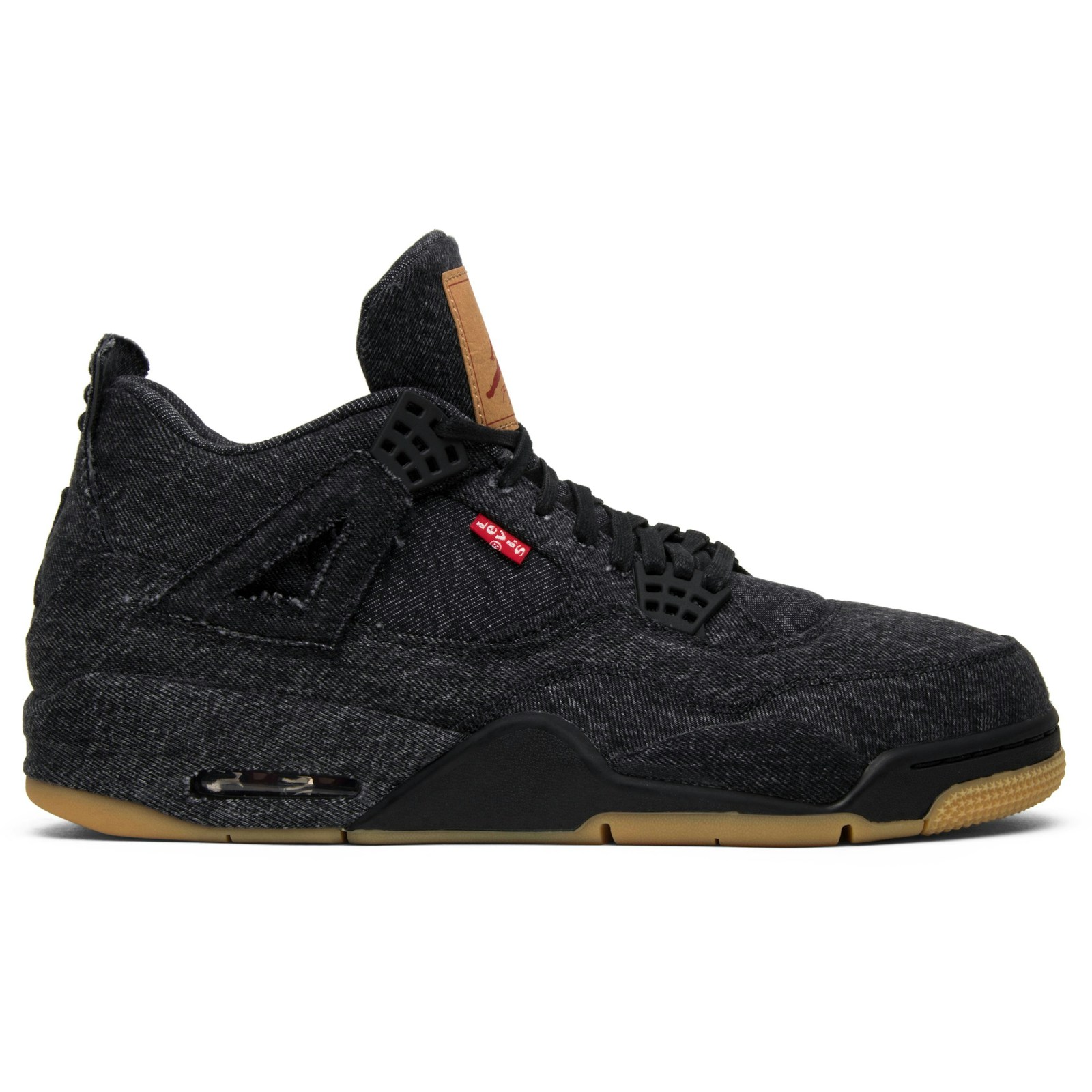 Levi's x Air Jordan 4 Retro 'Black Denim' (Blank Tag) AO2571-001 Trjesse store