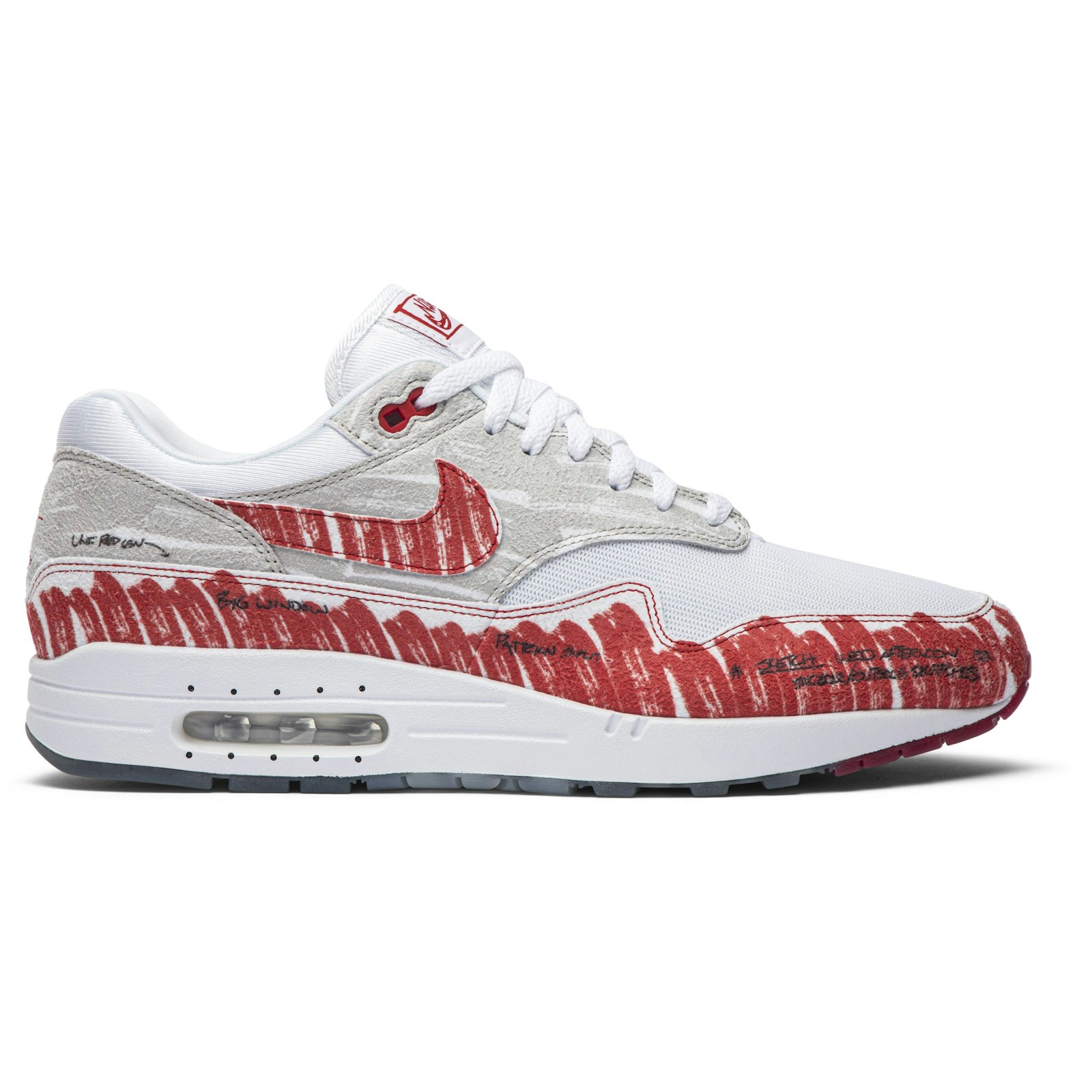 Nike Air Max 1 'Sketch To Shelf - University Red' CJ4286-101 Trjesse store