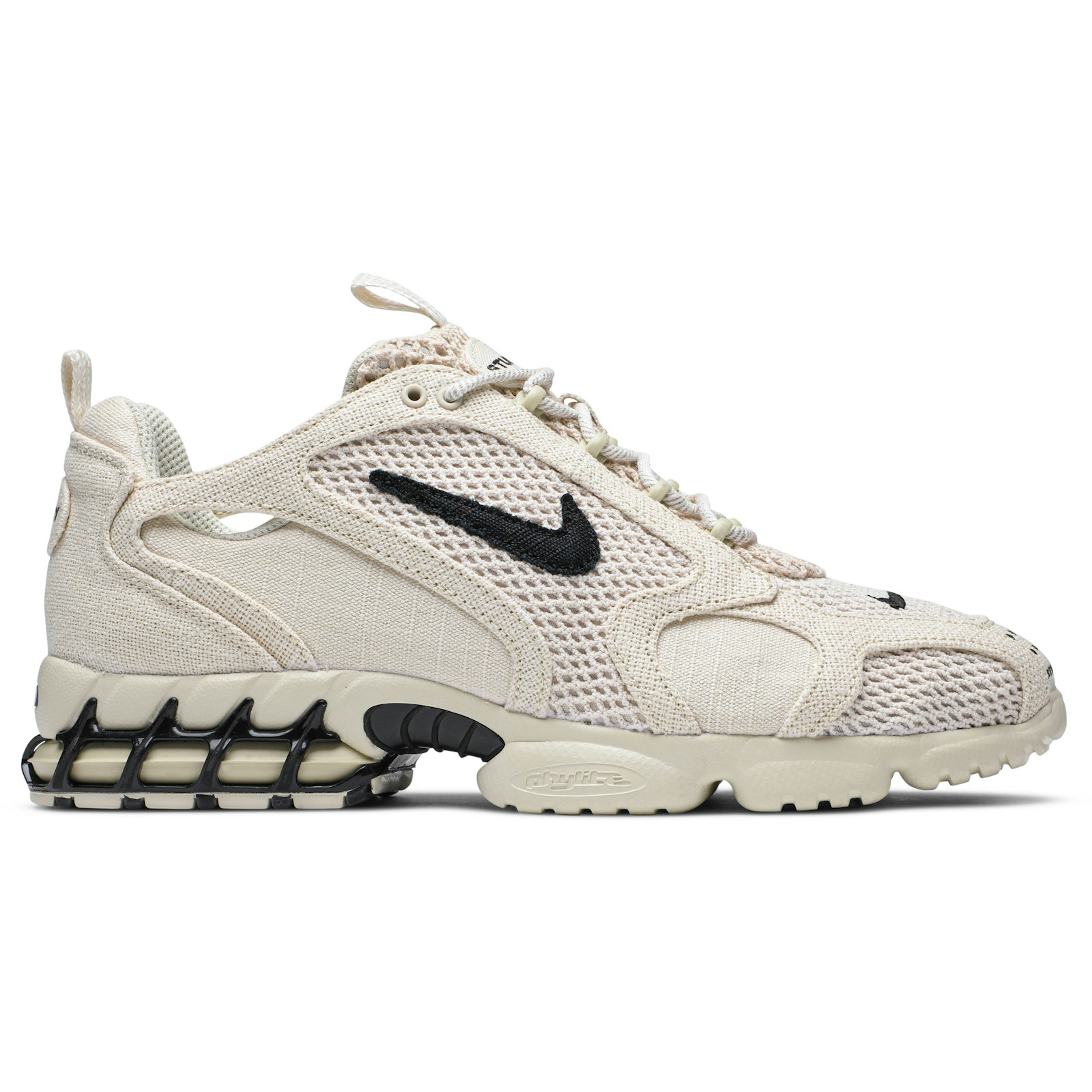 Stussy x Nike Air Zoom Spiridon Caged 2 'Fossil' CQ5486-200 Trjesse store