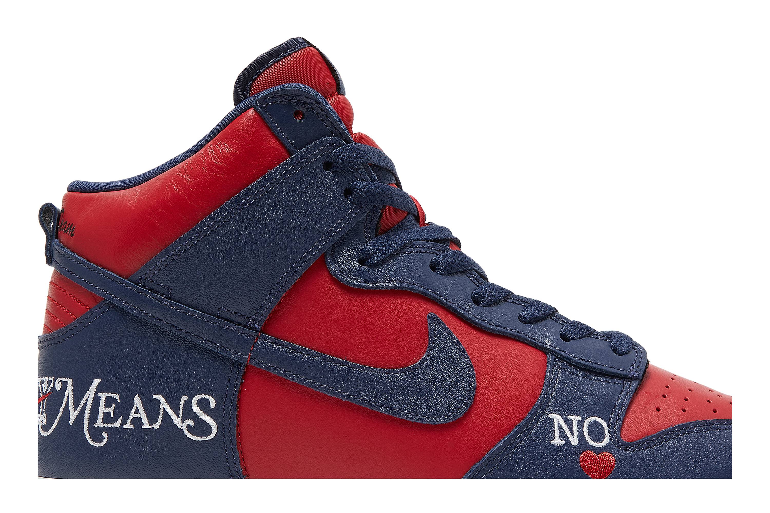 Supreme x Nike SB Dunk High ‘By Any Means Navy’ DN3741-600