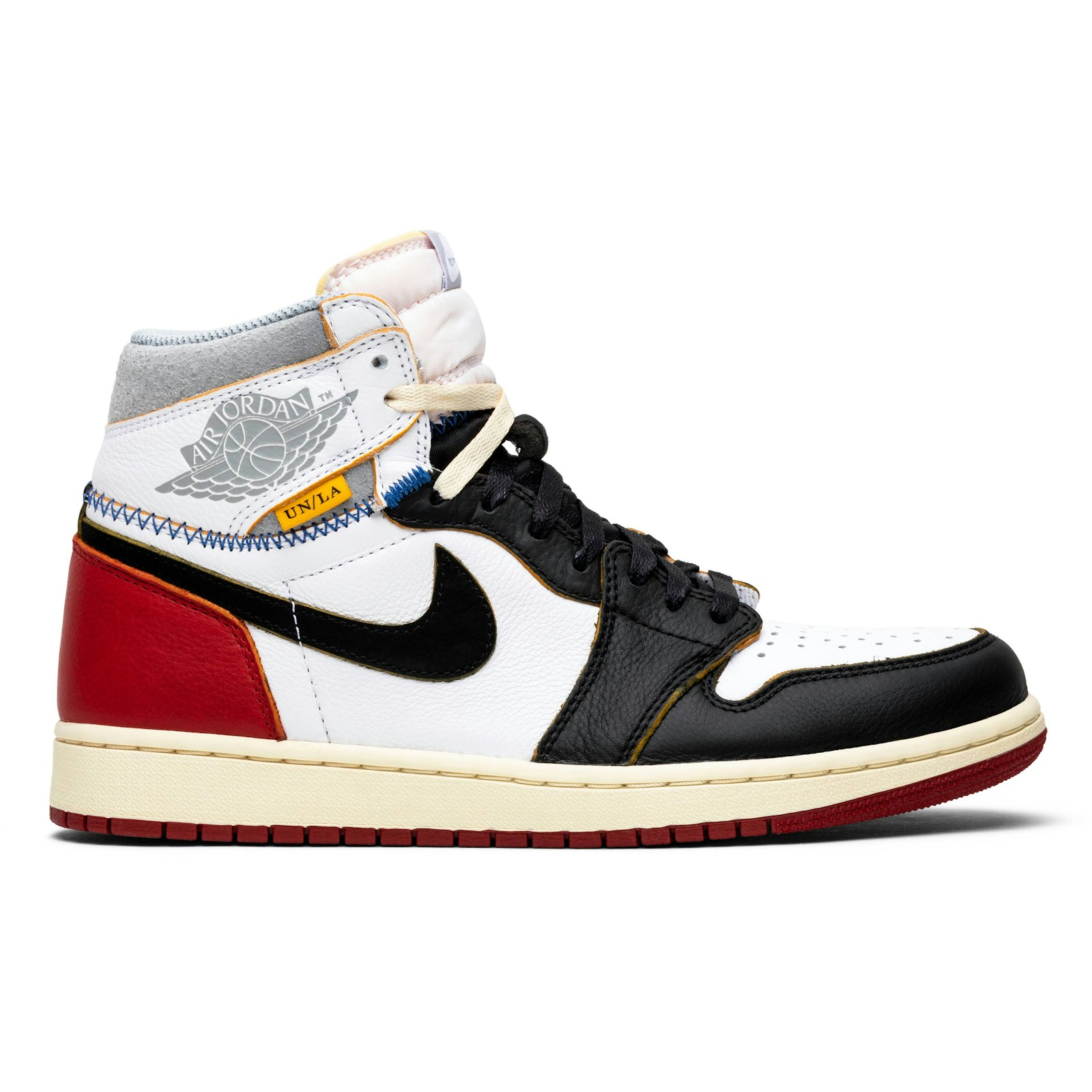 Union LA x Air Jordan 1 Retro High NRG 'Black Toe' BV1300-106 Trjesse store