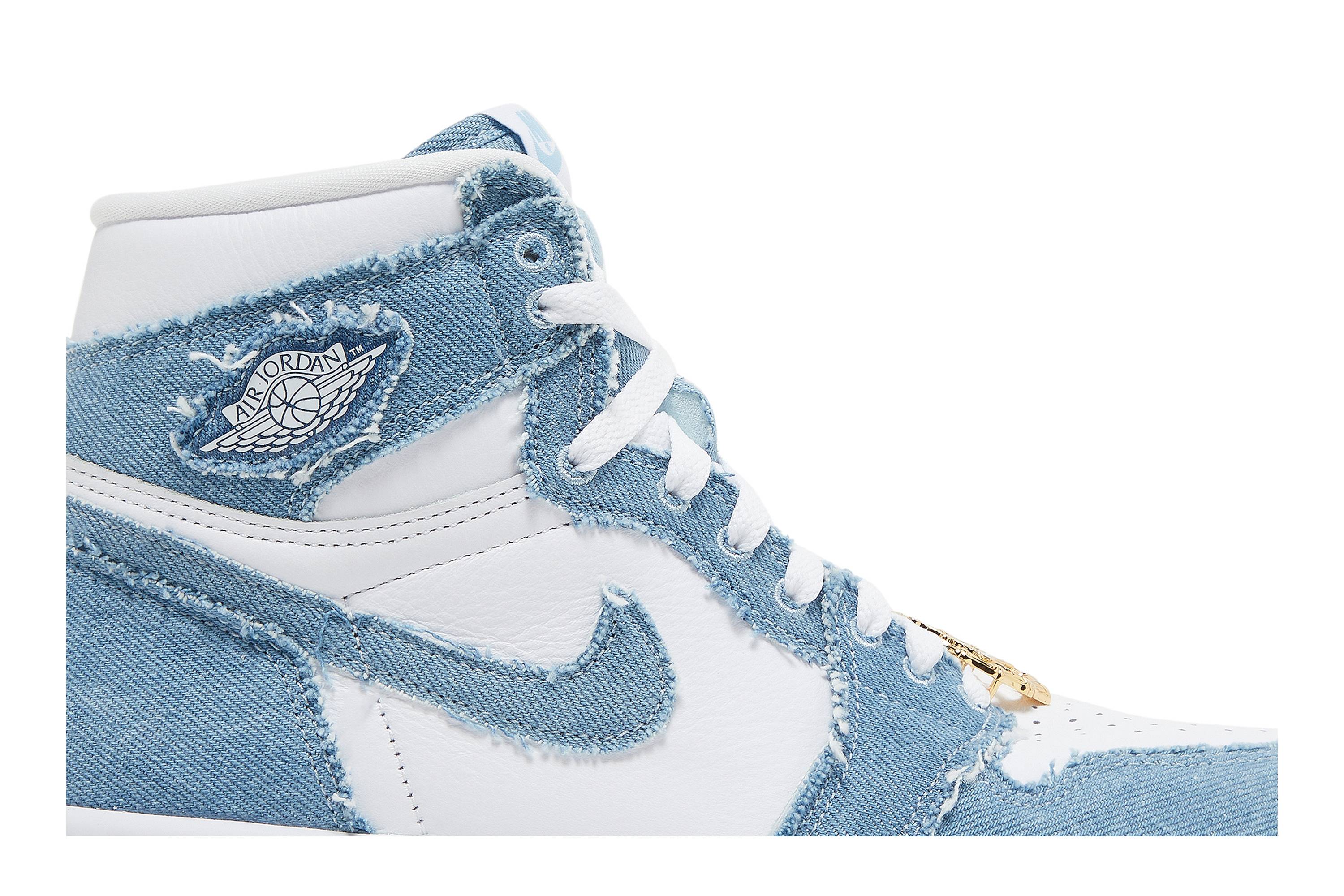 (Women) Air Jordan 1 High OG ‘Denim’ DM9036-104