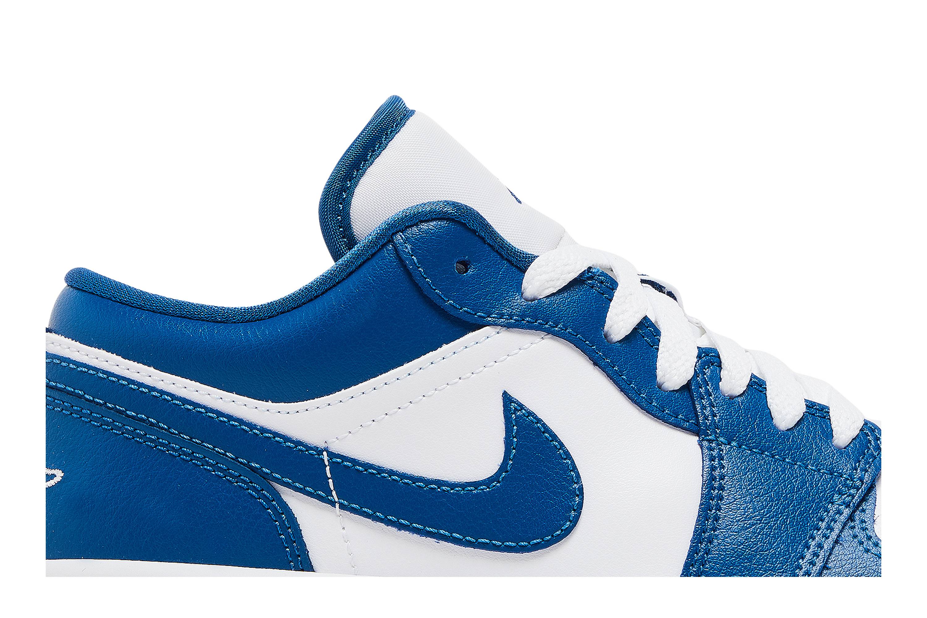 (Women) Air Jordan 1 Low ‘Marina Blue’ DC0774-114