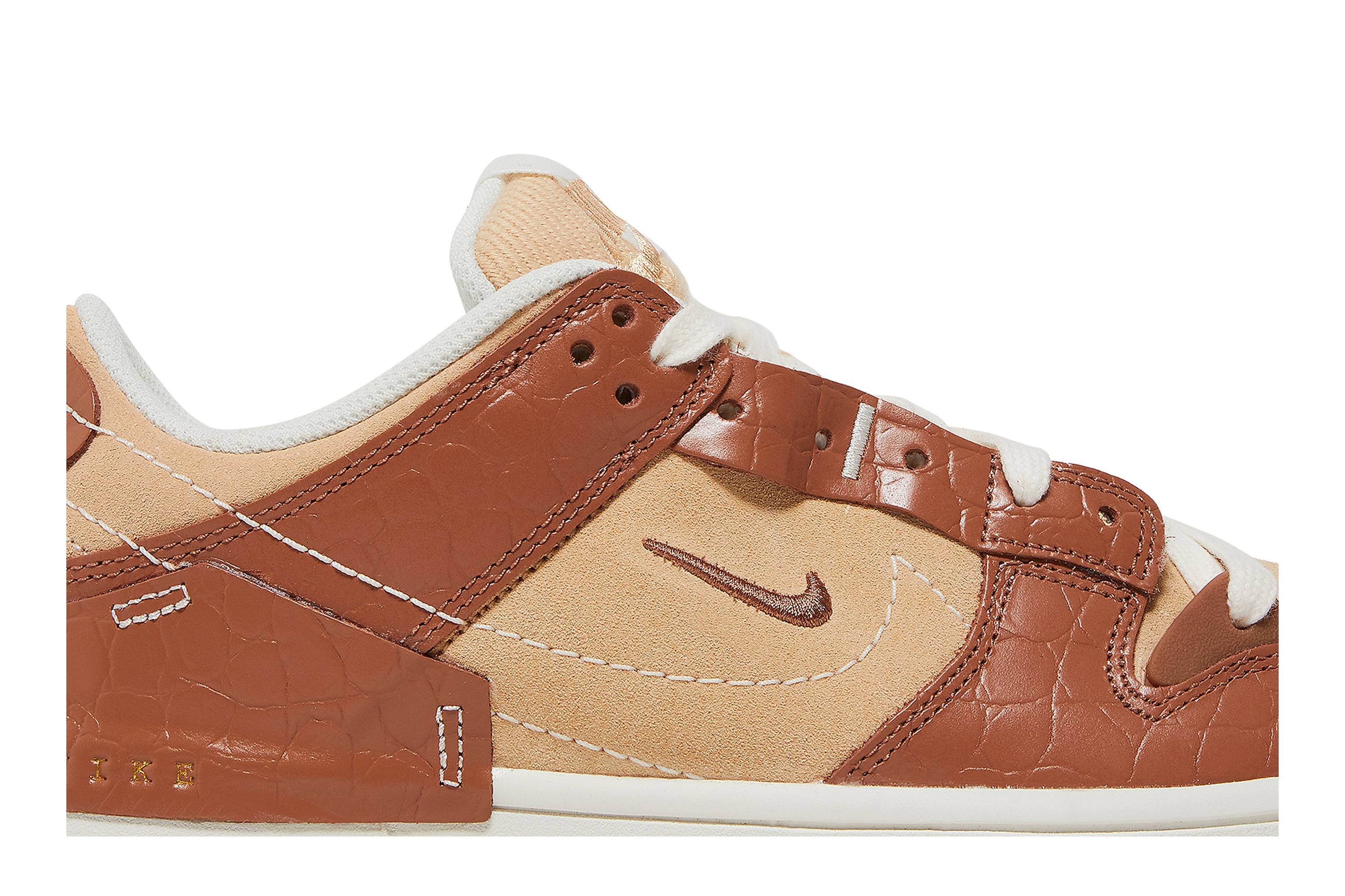 (Women) Nike Dunk Low Disrupt 2 ‘Brown Croc’ DV1026-215